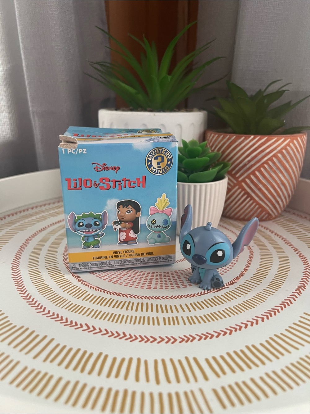 Disney Lilo & Stitch Blue Stitch Vinyl Figure - Collectible Kids Toy